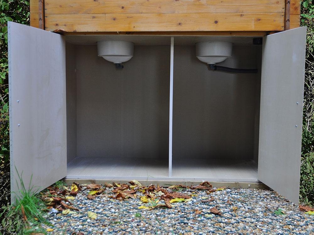 Composting Timber Toilet