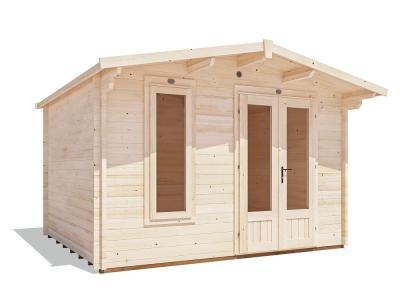 BatCabin Log Cabin W3.5m x D3.0m