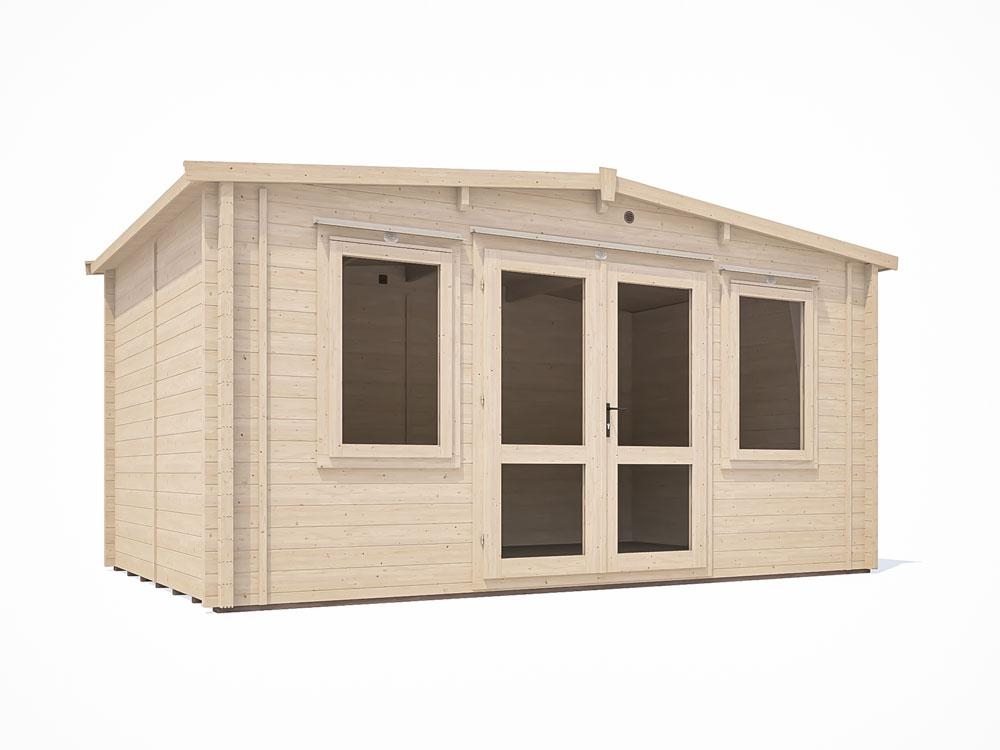 Severn Warmalog Insulated Log Cabin W4.8m x D3.0m